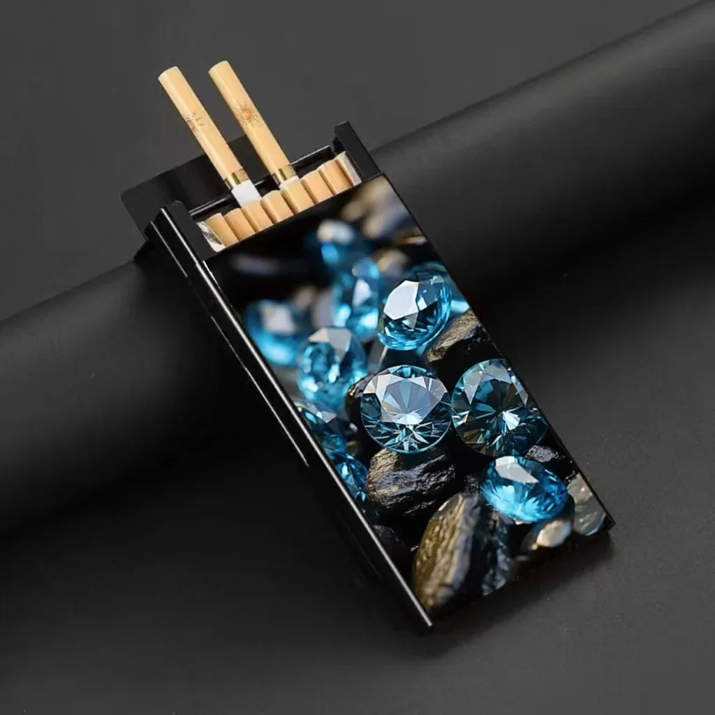 Cigarette Box Creative Personalized Cigarette Box Painted and Creative Picture Cigarette Box Beautiful Pattern