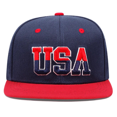 Bastball Cap Classic USA Embroidered American Flag Baseball Caps For Men Women Snapback Hat Unisex Hip Hop Hats