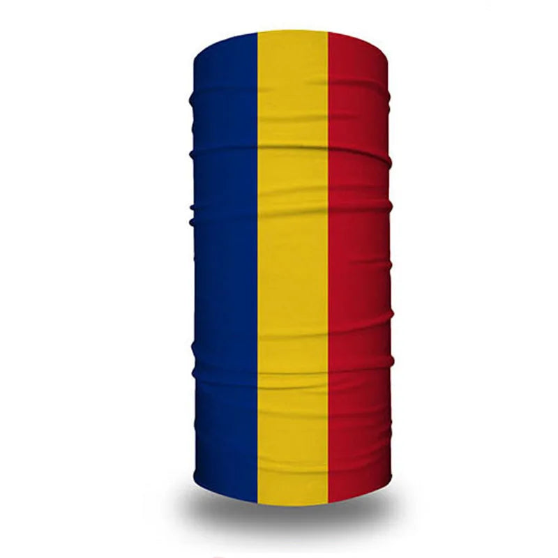 world mask Flag 20x45cm Football cup fans' seamless magic headscarf cycling windproof mask Banner Event Garlands decoration