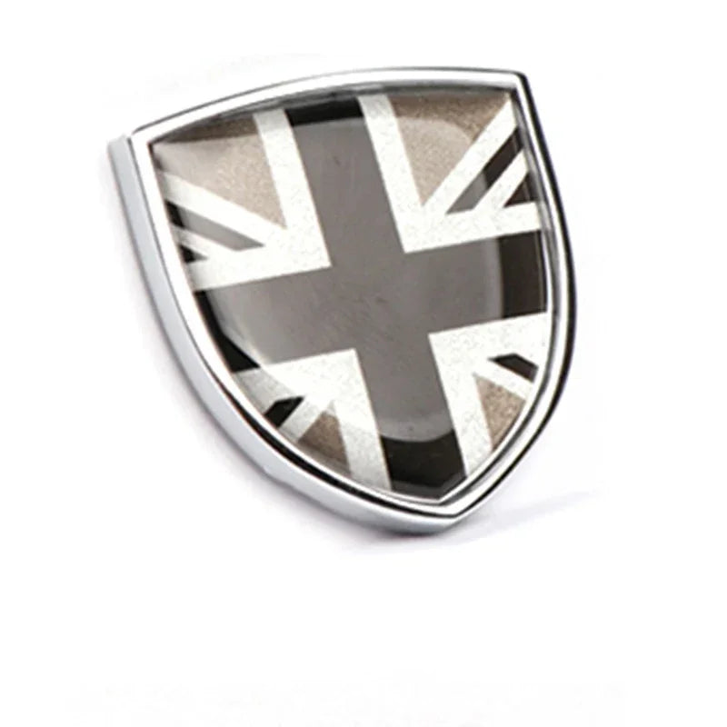 3D Adhesive Drop Process Metal Body Stickers For Mini Cooper R56 F55 Countryman Car Decals Cover Body Badge Stickers Emblem