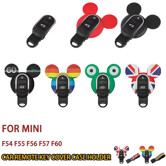 Car Key Case Protection Cover Shell Holder For Mini Cooper F54 F55 F56 F57 F60 Clubman Countryman