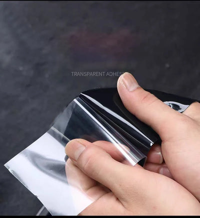 Nano Carbon Fiber Car Sticker Adhesive Tapes DIY Anti Scratch Stickers Waterproof Protection Film