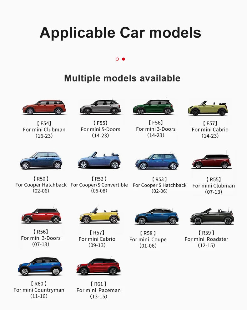 Phone Holder For MINI Cooper F54 F55 F56 F57 R55 R56 R57 R60 R50 R52 R53 Car Air Vent Outlet Car Mount Accessories ﻿