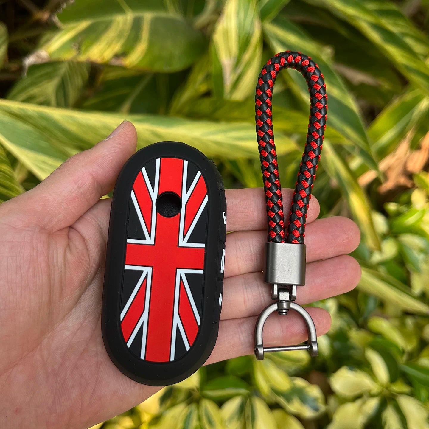 Car Key Case Protector for Mini Cooper U25 F65 F66 F67 J01 J05 Countryman Rubber Remote Cover Bag Keychain Accessories