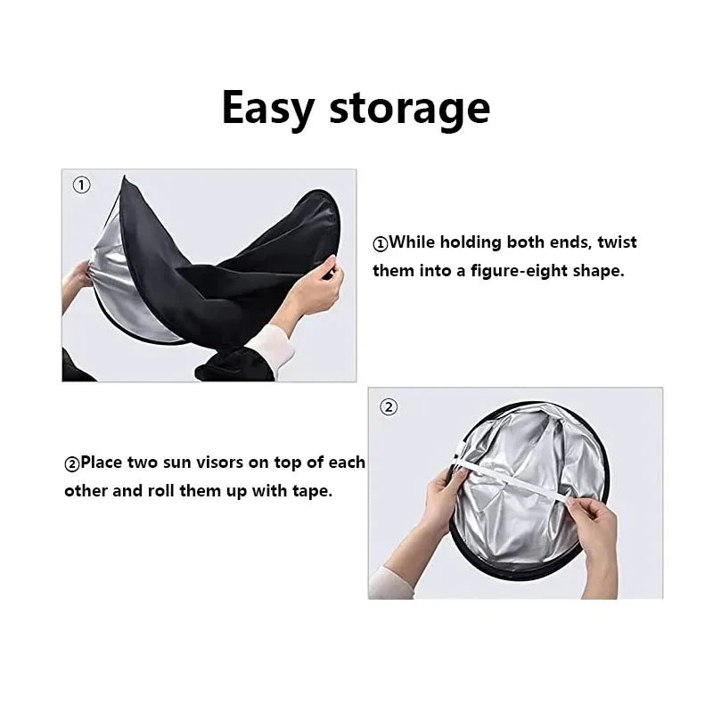 Car Windshield Sunshade Cover Blocks UV Ray Reflector For Mini Cooper One R50 R56 R60 F55 F56 R58 R59