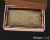 New 1 Retro Antiqued Bronze Cigarette Case 20pcs Capacity Cigarette Box Metal Cigarette Bag Outdoor Cigarette Storage