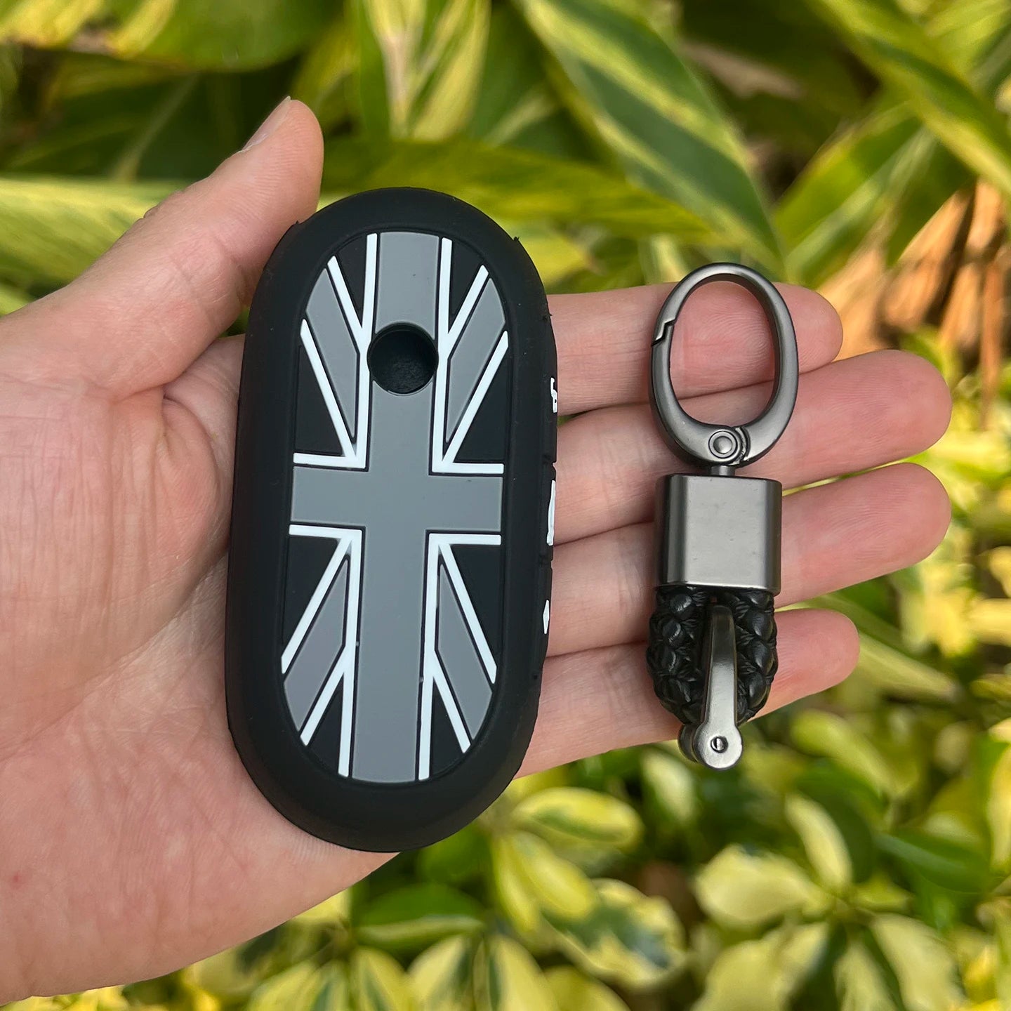 Car Key Case Protector for Mini Cooper U25 F65 F66 F67 J01 J05 Countryman Rubber Remote Cover Bag Keychain Accessories