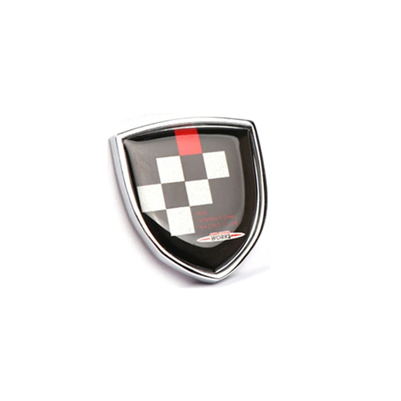 Car Body Decorative Sticker Metal Modification Accessories For MINI ONE COOPER S JCW R55 R56 R60 R61 F54 F55 F56 F57 F60