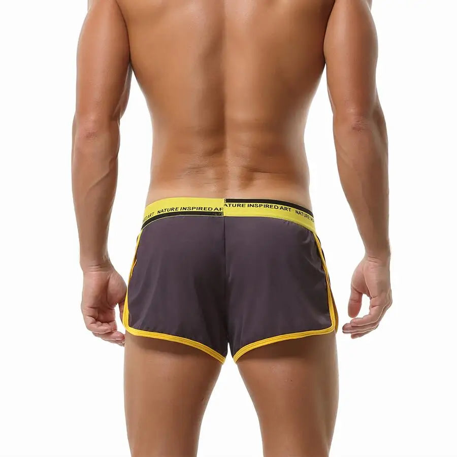 Sleep Bottoms Sexy Underwear Boxers Shorts Soft Silky Loose Loungewear Pajama Bottoms Boxer Shorts