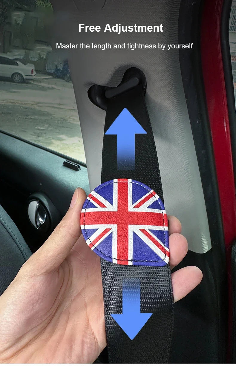 Car Seat Belt Retainer Space Limit Buckle Clip Adjuster For MINI Cooper R50 R53 R55 R56 R57 R58 R59 R60 R61 F54 F55 F56 F57 F60