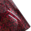 High Glossy Black Gold Silver Red Forged Carbon Fiber Car Sticker Sticker on the Hood Adhesive Vinyl for Car Stickers