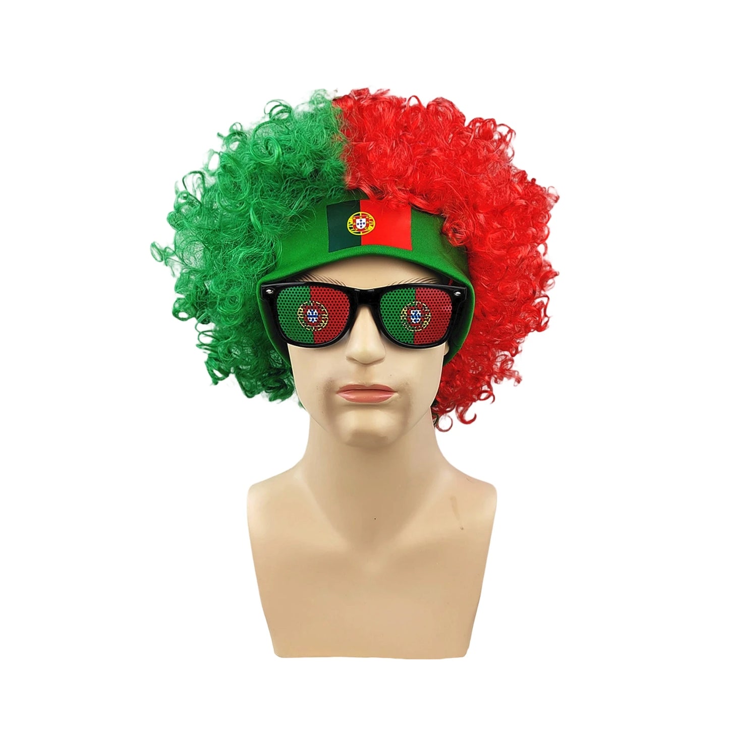 Football Fans Caps Costume Party Wig Decor Supplies Cosplay Headdress for Kids Adults, Perfect For Cheering The Game