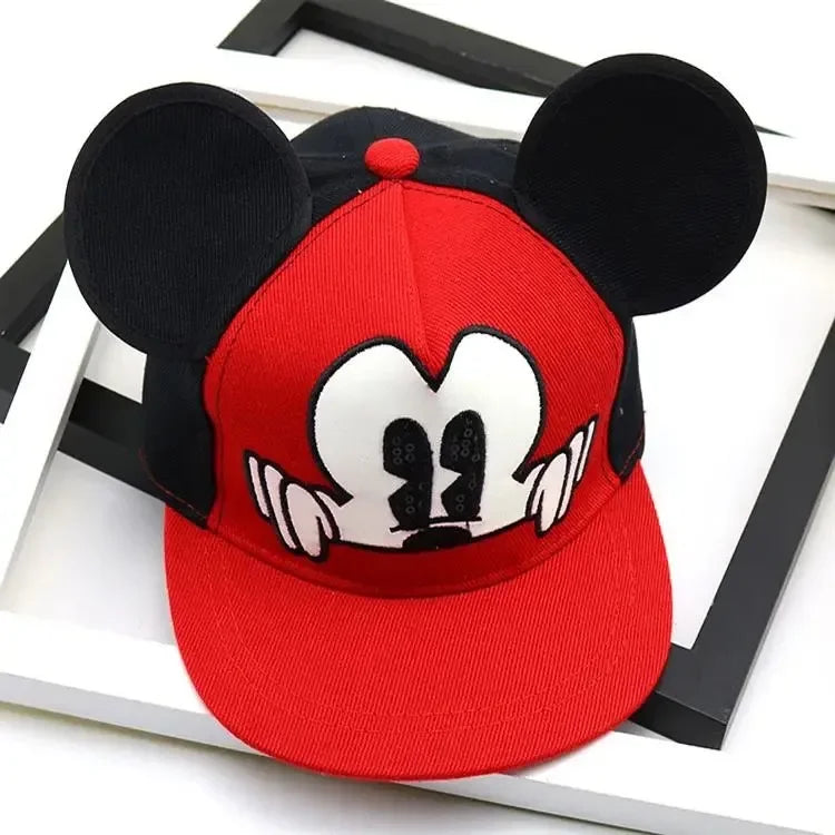 Mickey Cap Cartoon Lovely Baseball Cap For Kids Girls Boys Snapback Hat