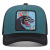 Baseball cap Dragon Black Panther pattern Outdoor sports travel net shade cap Truck driver hat Youth holiday party gift