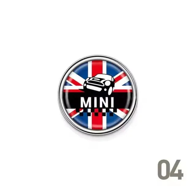 Metal Car Side Rear Sticker Window Badge for MINI COOPER JCW F56 F60 R60 R61 F60 Cooper S Countryman Paceman Decoration
