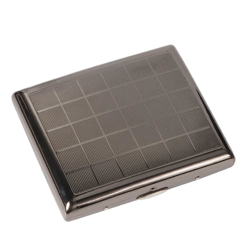 Classic Retro Cigarette Case Portable 20 Capacity Cigarettes Box Smoking Accessories Storage