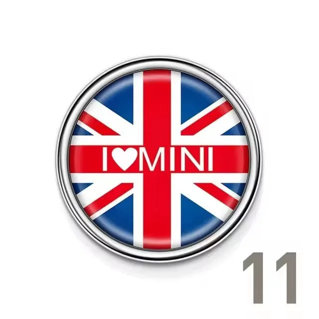Metal Car Side Rear Sticker Window Badge for MINI COOPER JCW F56 F60 R60 R61 F60 Cooper S Countryman Paceman Decoration
