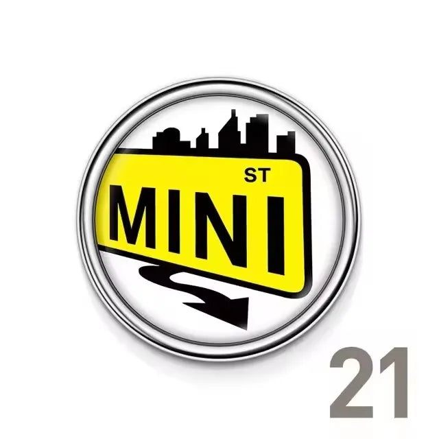 Metal Car Side Rear Sticker Window Badge for MINI COOPER JCW F56 F60 R60 R61 F60 Cooper S Countryman Paceman Decoration