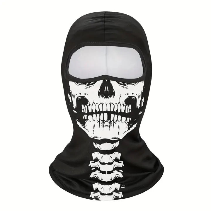 Face Mask Clown Ghost Skull Mask, Breathable Windproof, UV Sun Dust Protective Full Face Cover For Summer Sprin