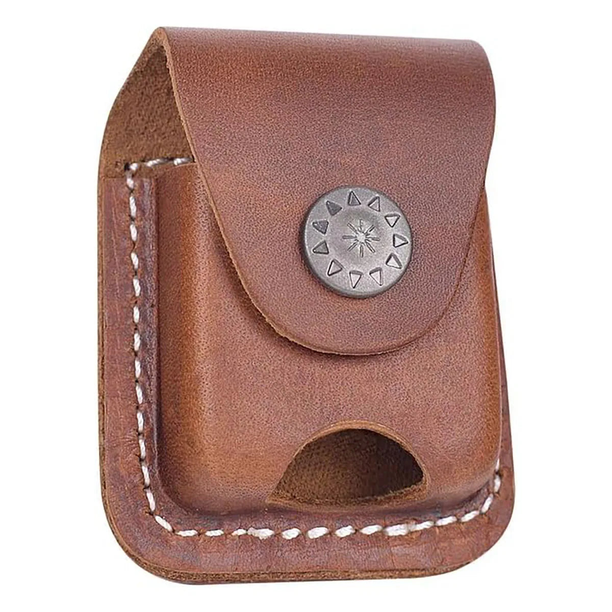 PU Leather Lighter Storage Case, Compact Outdoor Camping Hiking Accessory