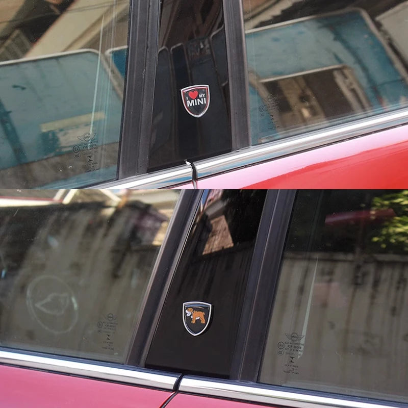 Car Body Decorative Sticker Metal Modification Accessories For MINI ONE COOPER S JCW R55 R56 R60 R61 F54 F55 F56 F57 F60