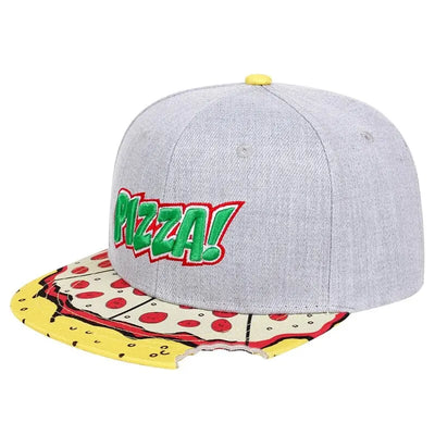 Eye PIZZA Embroidery Hip-hop Hats Spring and Autumn Outdoor Adjustable Casual Baseball Caps Sunscreen Hat