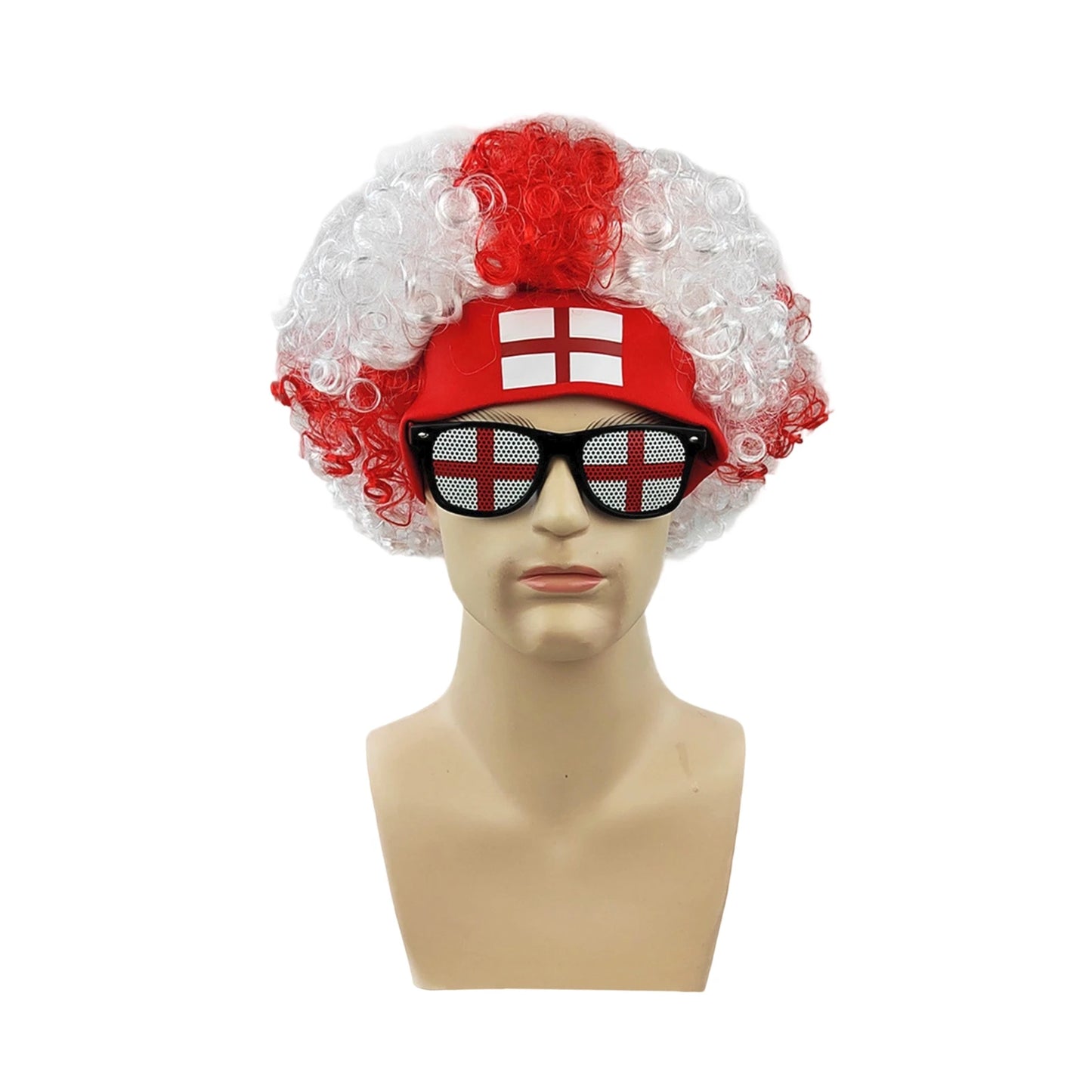 Football Fans Caps Costume Party Wig Decor Supplies Cosplay Headdress for Kids Adults, Perfect For Cheering The Game