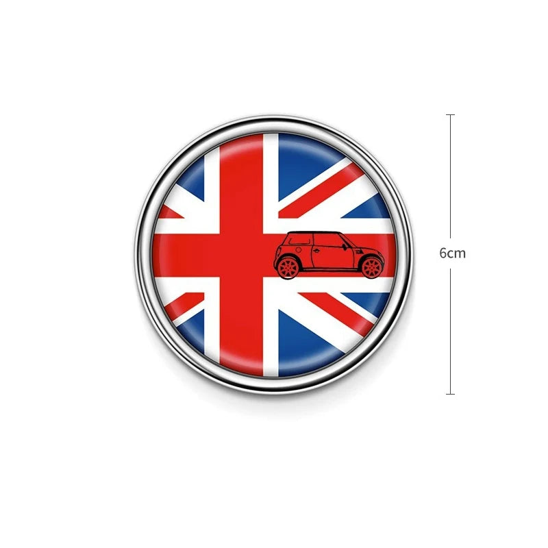 Metal Car Side Rear Sticker Window Badge for MINI COOPER JCW F56 F60 R60 R61 F60 Cooper S Countryman Paceman Decoration