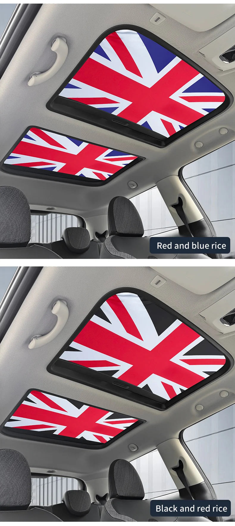 Car Sunroof Sunshade Cover For Mini Cooper F56 F60 F55 R56 R60 F65 F66 Sunscreen Protector UV Heat Isolate Foldable Accessories