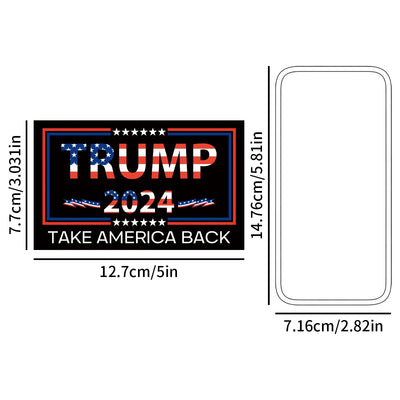 10Sheets/Pack Donald Trump For President Decoration Sticker,American Outdoor Decoration Car,Motorcycle,Notebook Stickers