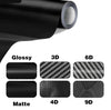 Car Stickers Carbon Fiber Vinyl Wrap Film 3D 4D 5D 6D Gloss Carbon Fiber Film Waterproof Sticker for Car Accessories