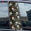 Car Exterior Stickers DIY Wrapping Skull Print Sticker Auto Body Decoration Self Adhesive Vinyl Wrap Film for Car Accessories