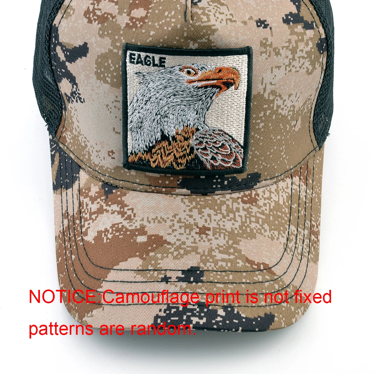 Baseball Cap With Embroidery Eagle Patch Four Seasons Snapback Visor Hat For Unisex Fashion