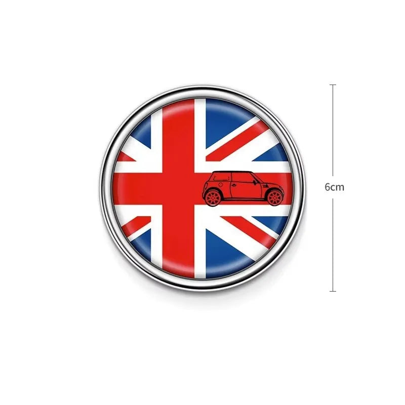 Metal Car Side Rear Sticker Window Badge for MINI COOPER JCW F56 F60 R60 R61 F60 Cooper S Countryman Paceman Decoration