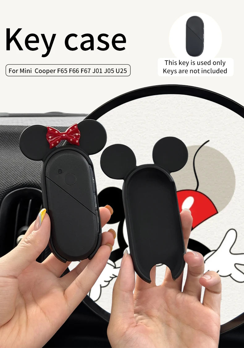 Car Key Case Protection Cover Shell For Mini Cooper S JCW F65 F66 F67 E/SE J01 Aceman J05 U25 Countryman Key Cover Accessories