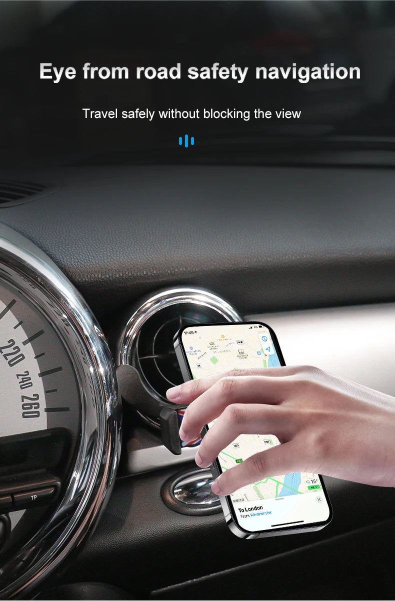 Phone Holder For MINI Cooper F54 F55 F56 F57 R55 R56 R57 R60 R50 R52 R53 Car Air Vent Outlet Car Mount Accessories ﻿