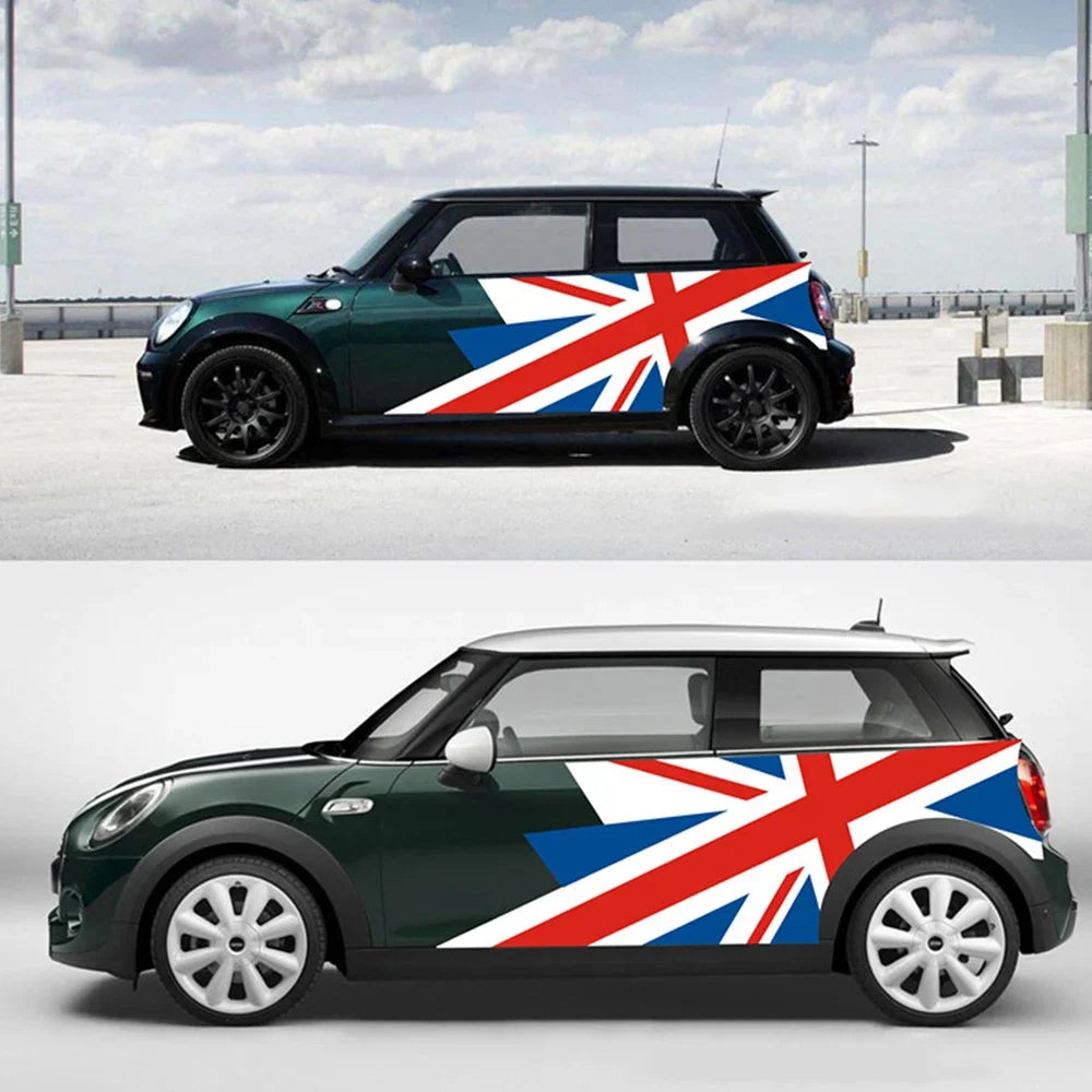 Car Exterior Door Side Body Stickers Decal For MINI Cooper Countryman R60 R55 R56 F55 F56 F60 Car Styling Accessories