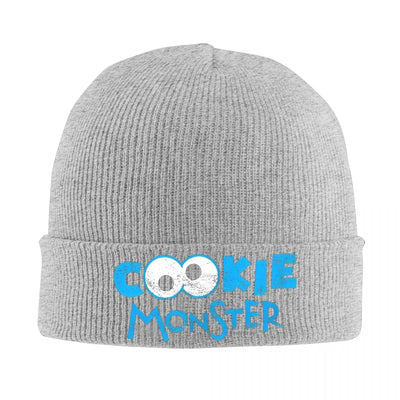 Cookie Monster Eyes Hat Autumn Winter Skullies Beanies Baggy Cute Funny Food Caps Men Women Knitted Hat