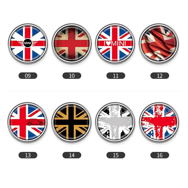 Metal Car Side Rear Sticker Window Badge for MINI COOPER JCW F56 F60 R60 R61 F60 Cooper S Countryman Paceman Decoration