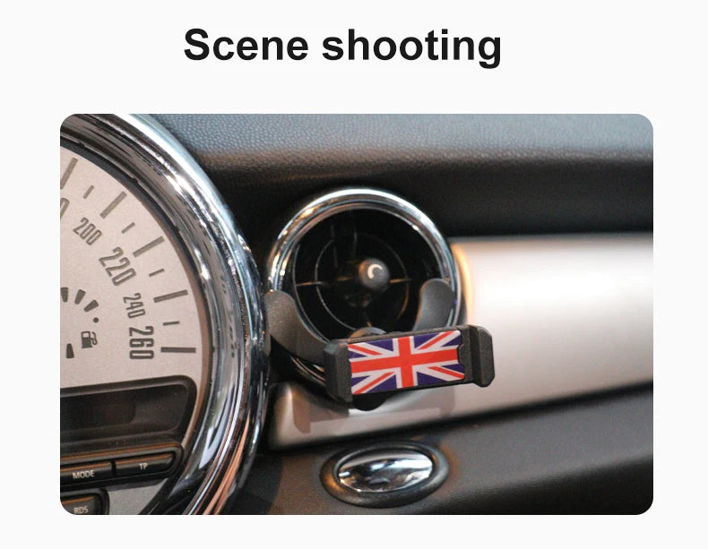Phone Holder For MINI Cooper F54 F55 F56 F57 R55 R56 R57 R60 R50 R52 R53 Car Air Vent Outlet Car Mount Accessories ﻿