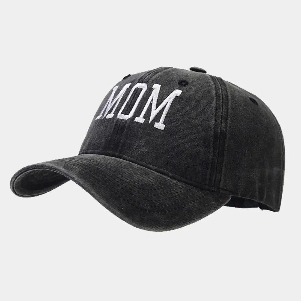 DAD MOM Embroidery Baseball Caps Vintage Adjustable Distressed Faded Cap Hiphop Baseball Hats