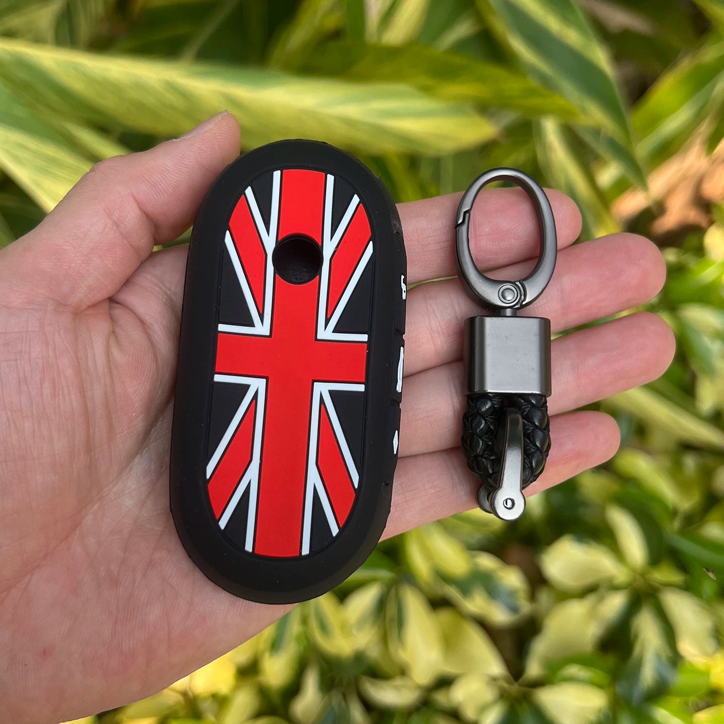 Car Key Case Protector for Mini Cooper U25 F65 F66 F67 J01 J05 Countryman Rubber Remote Cover Bag Keychain Accessories