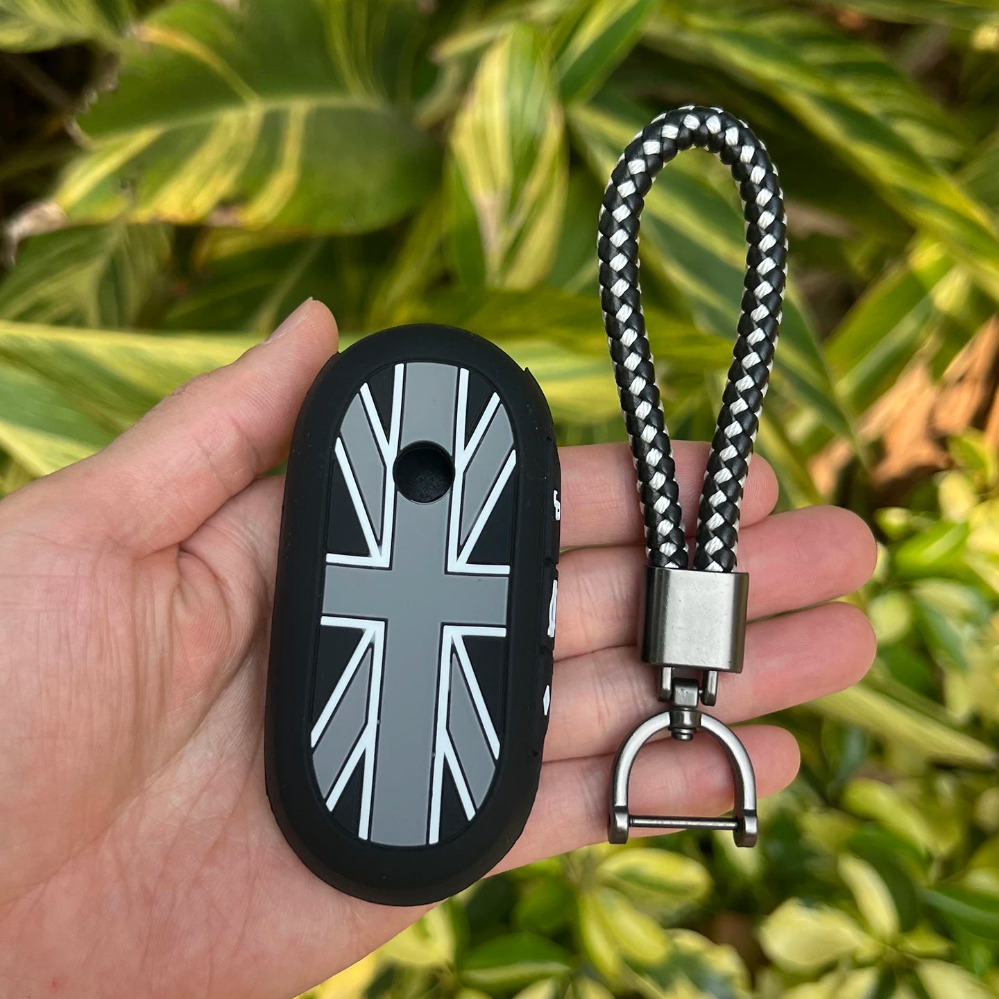 Car Key Case Protector for Mini Cooper U25 F65 F66 F67 J01 J05 Countryman Rubber Remote Cover Bag Keychain Accessories