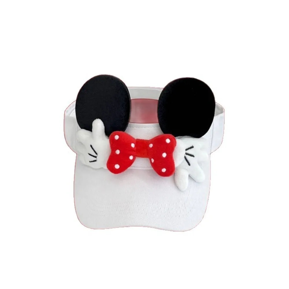 Mickey Hat Women's New Summer Fashion and Versatile Travel Sun Protection Peaked Hat Suitable for Outdoor Travel
