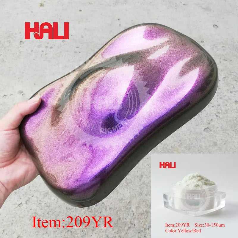 Chameleon pigment powder color shift mica pigment,color flip pigment item:4815 color:red/violet/blue