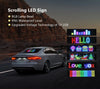 LED Matrix Pixel Panel ,USB 5V Flexible Addressable RGB Pattern Graffiti Scrolling Text Animation Display Car Shop