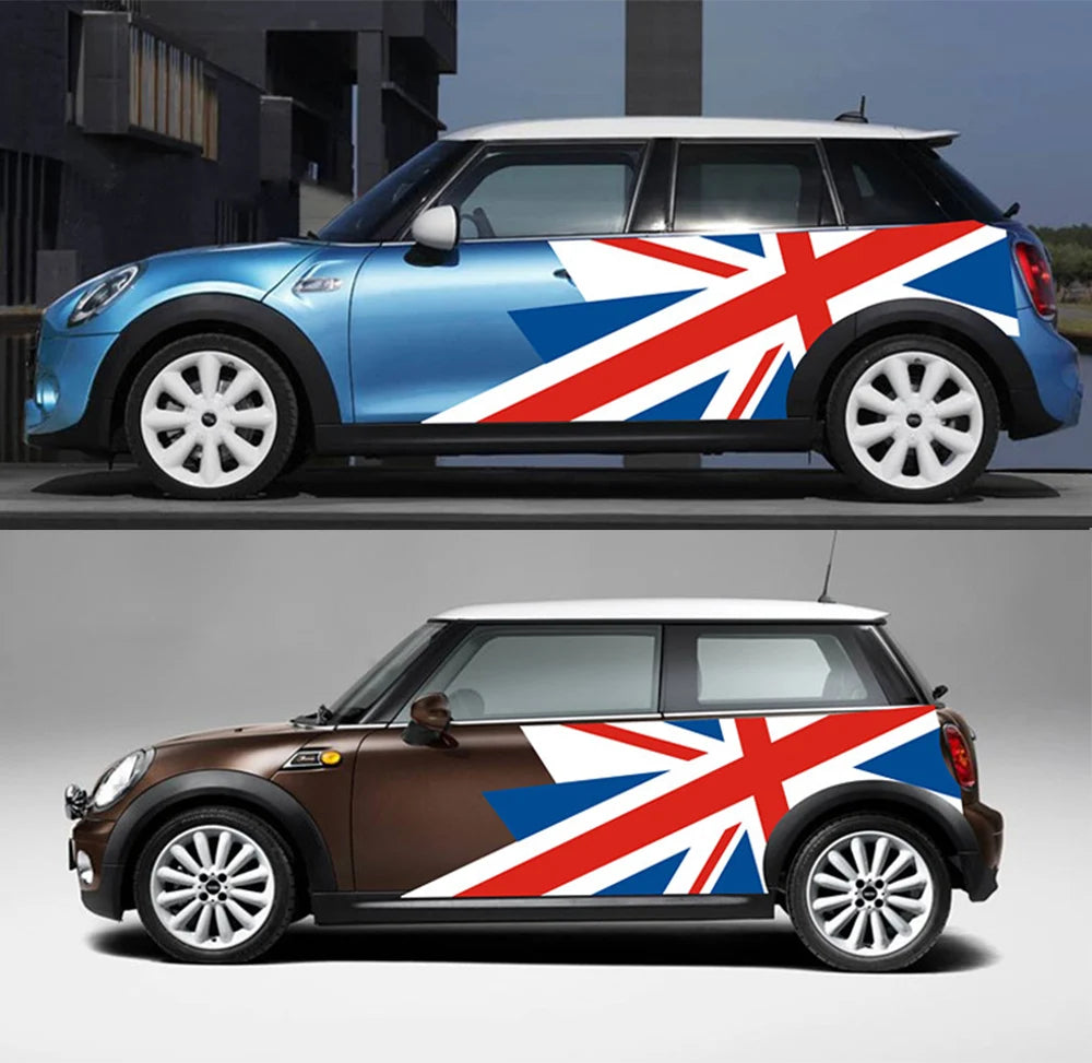 Car Exterior Door Side Body Stickers Decal For MINI Cooper Countryman R60 R55 R56 F55 F56 F60 Car Styling Accessories