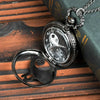 Quarzt Pocket Watch with Chain Necklace Vintage Quartz Pendant Watches Clock Chain Mens Women