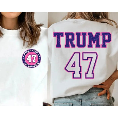 Trump 2024 Shirt Donald Trump Election T-Shirt Presidential Election TShirts Trump 47 47th President Shirt