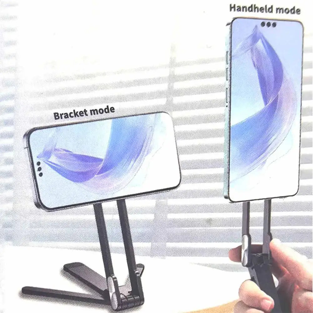 Magnetic ring alloy mobile phone holder adjustable ring magnetic buckle folding mobile phone holder